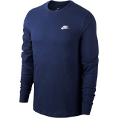Nike sportswear long sleeve modrá