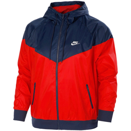 Nike sportswear heritage essentials windrunner červená