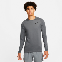 Nike Pro dri-fit long sleeve šedá