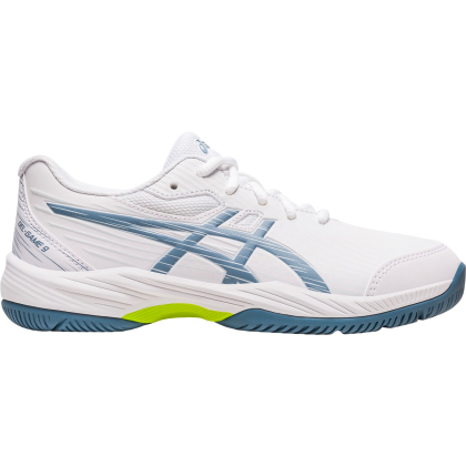 Junior asics gel game 9 melbourne all court bílá