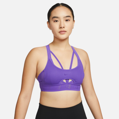 Nike Dri fit indy sports nachová