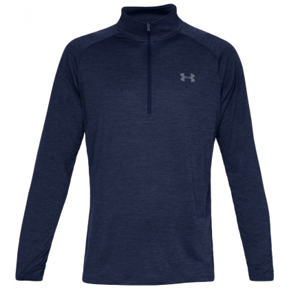 Under armour tech 1/2 zipped long-sleeve tmavě modrá