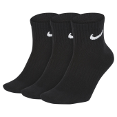 Nike Lightweight Ankle černá (3 páry)