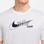 Nike Court swoosh tennis bílá