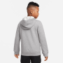 Nike sportswear club junior šedá