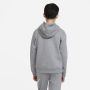 Nike fleece junior šedá