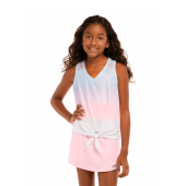 Junior girls lucky in love mystique ombre top barevný mix