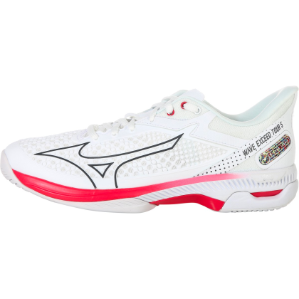 Mizuno Wave exceed tour all court bílá