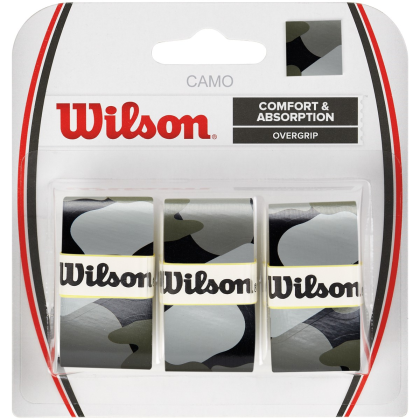 Wilson Pro Camo overgrip černá/šedá