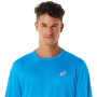 Asics core long sleeve modrá