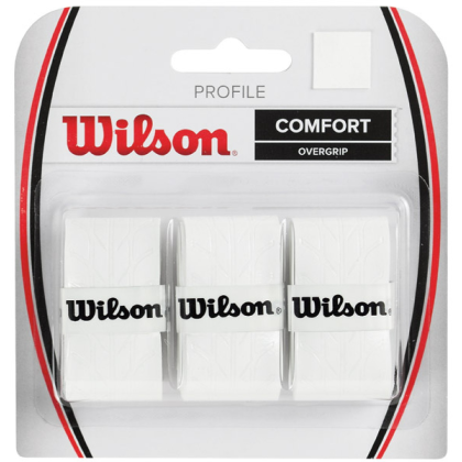 Wilson Profile overgrips 3 bílá