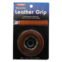 Tourna Grip Leather grip hnědá