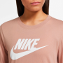 Nike sportswear long sleeve růžová