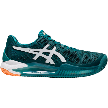 Asics Gel resolution 8 New york clay court zelená