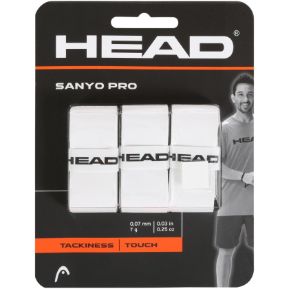 Head Sanyo Pro overgrip bílá
