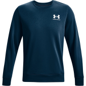 Under armour rival terry crew tmavě modrá