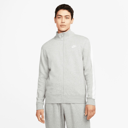 Nike sportswear club fleece šedá