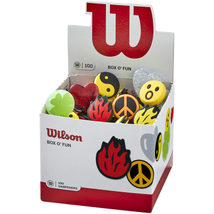 Wilson box of 100 fun vibration dampeners