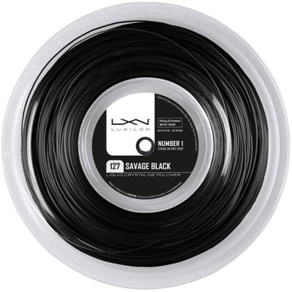 Luxilon Savage black (200m) černá