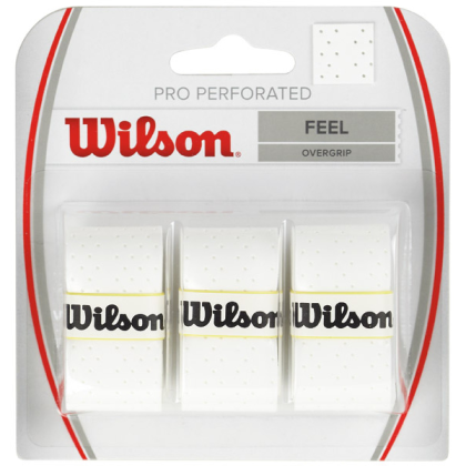 Wilson Pro Perforated overgrips bílá