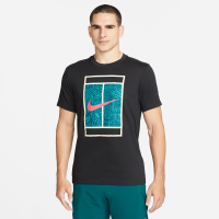 Nike court dri-fit heritage černá