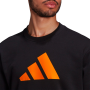 Adidas fi 3 bar long sleeve černá