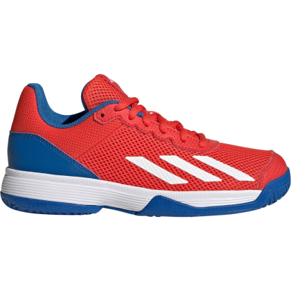 Junior Adidas courtflash all court červená