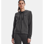 Under amour rival terry zip černá