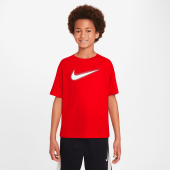 Junior boys nike dri fit červená