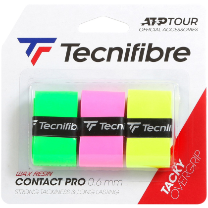 Tecnifibre Pro Contact ATP overgrips barevný mix