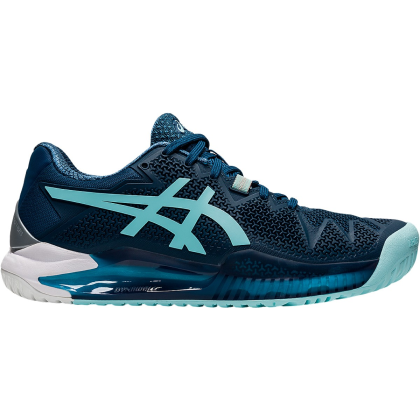 Asics gel-resolution 8 swiatek paris all court modrá