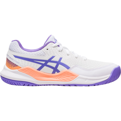 Junior asics gel resolution 9 paris all court bílá