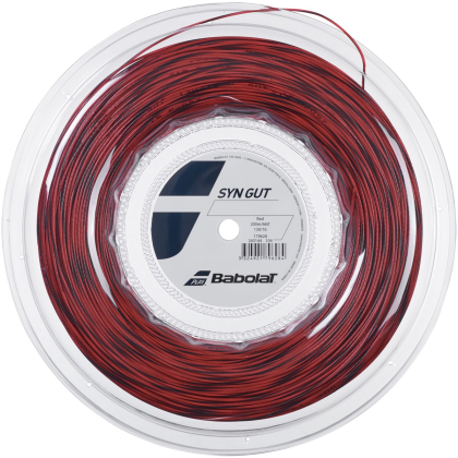 Babolat synthetic gut (200m) červená