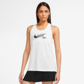 Nike Court swoosh tennis top bílá