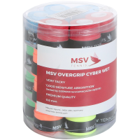 MSV Cyber Wet 24 overgrips mix barev