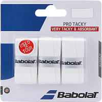 Babolat Pro Tacky overgrips bílá