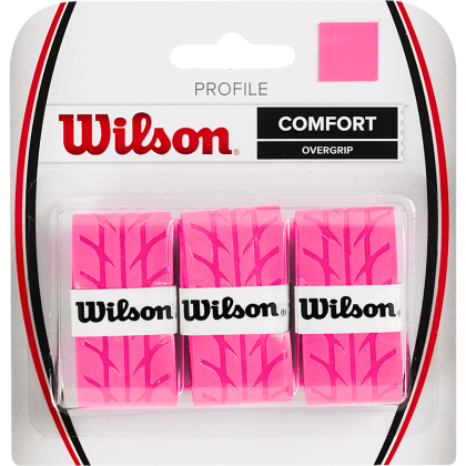 Wilson profile overgrips 3 růžová