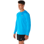Asics core long sleeve modrá