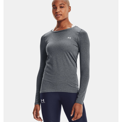 Under armour heatgear long sleeve šedá