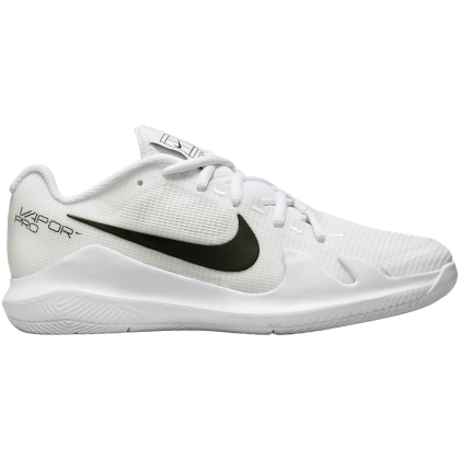 Junior Nike vapor pro all court bílá