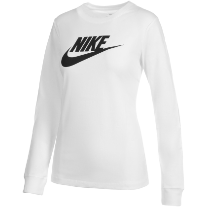 Nike Essential icon long sleeve bílá