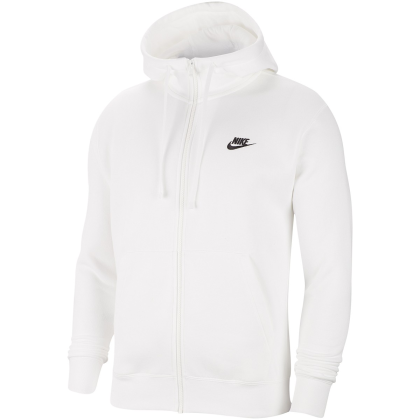 Nike Sportswear Club Fleece bílá