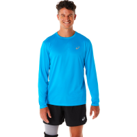 Asics core long sleeve modrá
