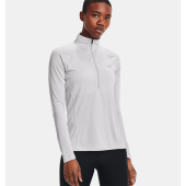 Under armor tech 1/2 zip long sleeve šedá