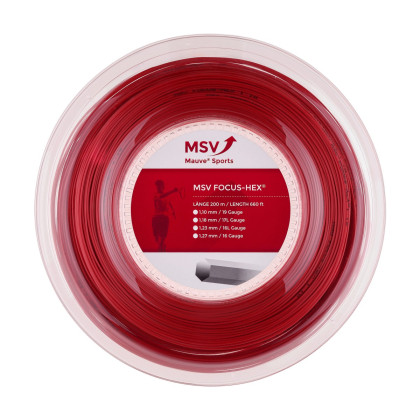 MSV focus hex (200m) červená