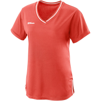 Wilson team 2 v-neck korálová