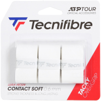 Tecnifibre Pro Contact Soft overgrips bílá