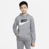 Nike fleece junior šedá