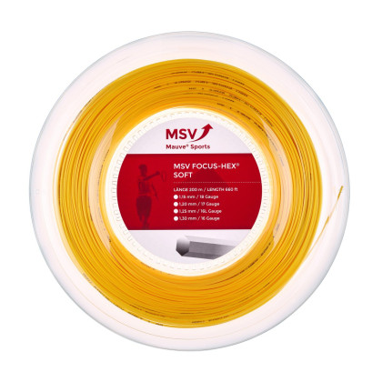 MSV focus hex soft (200m) žlutá