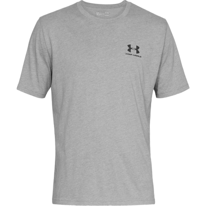 Under Armour Sportstyle left chest šedá